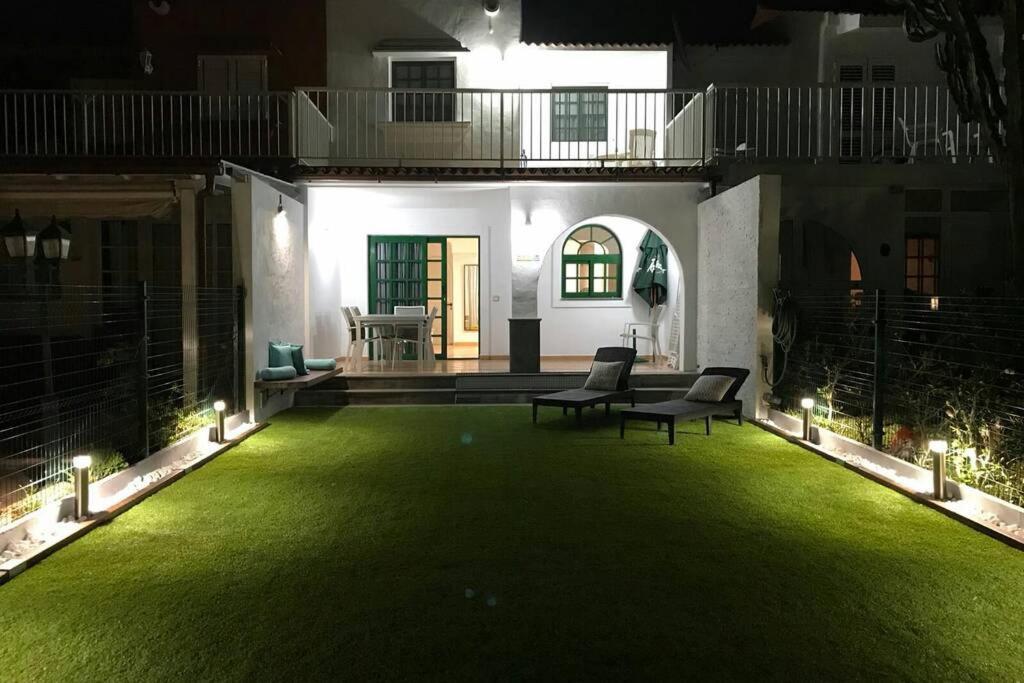 Duplex Con Jardin Y Buenas Vistas Daire Maspalomas  Dış mekan fotoğraf