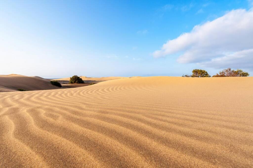 Duplex Con Jardin Y Buenas Vistas Daire Maspalomas  Dış mekan fotoğraf