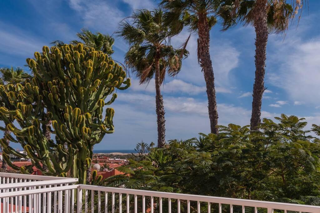 Duplex Con Jardin Y Buenas Vistas Daire Maspalomas  Dış mekan fotoğraf