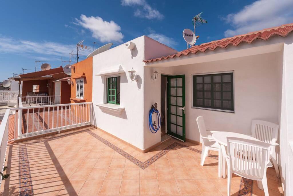 Duplex Con Jardin Y Buenas Vistas Daire Maspalomas  Dış mekan fotoğraf
